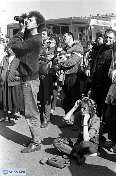 Феликс Титов, 22 июня 1991 года. Фото Павла Маркина